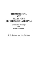 Cover: Theological and Religious Reference Materials - Greenwood Press