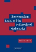 Cover: Phenomenology, Logic, and the Philosophy of Mathematics - Cambridge University Press