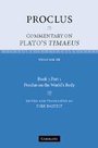Cover: Proclus: Commentary on Plato's Timaeus: Volume 3, Book 3, Part 1, Proclus on the World's Body - Cambridge University Press