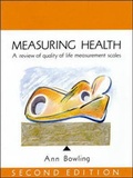 Cover: Measuring Health - Open University Press