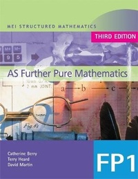 Enlarge image Cover: MEI AS Further Pure Mathematics 3rd Edition - Hodder Education