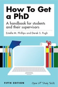 Cover: How to get a PhD - Open University Press