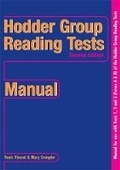 Cover: Hodder Group Reading Tests 1-3 New Edition: Manual - Hodder Education