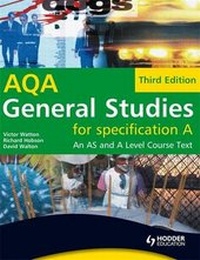 Enlarge image Cover: General Studies for AQA A: An AS and A Level Course Text - Hodder Education