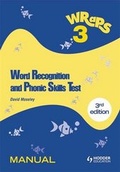 Cover: Word Recognition and Phonic Skills (WRaPS) 3 Manual: Manual v. 3 - Hodder Education