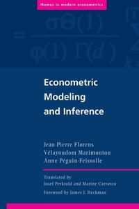 Enlarge image Cover: Econometric Modeling and Inference - Cambridge University Press