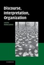 Cover: Discourse, Interpretation, Organization - Cambridge University Press