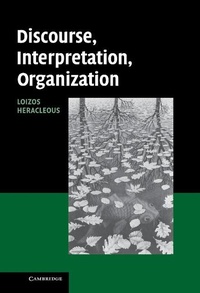 Enlarge image Cover: Discourse, Interpretation, Organization - Cambridge University Press