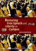Cover: Restoring Free Speech and Liberty on Campus - Cambridge University Press