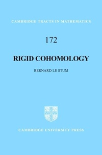 Abbildung von: Rigid Cohomology - Cambridge University Press