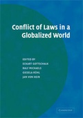 Cover: Conflict of Laws in a Globalized World - Cambridge University Press