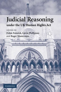 Enlarge image Cover: Judicial Reasoning under the UK Human Rights Act - Cambridge University Press