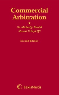 Abbildung von: Mustill & Boyd: Commercial Arbitration (including 2001 Companion Volume) - Butterworths Law