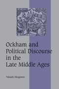 Cover: Ockham and Political Discourse in the Late Middle Ages - Cambridge University Press