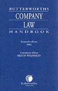 Cover: Butterworths Company Law Handbook - Butterworths Law