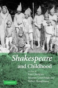 Cover: Shakespeare and Childhood - Cambridge University Press