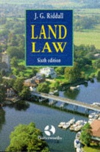 Bild: Introduction to Land Law - Butterworths Law