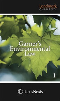 Bild: Garner's Environmental Law - Butterworths Law