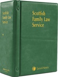 Cover: Butterworths Scottish Family Law Service - Butterworths Law