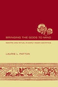 Cover: Bringing the Gods to Mind - University of California Press