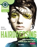 Cover: Level 3 (NVQ/SVQ) Diploma in Hairdressing (inc Barbering & African-type Hair units) Candidate Handbook - Heinemann