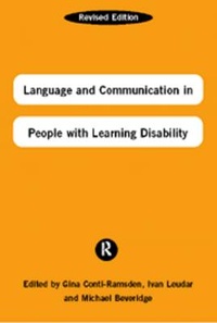 Enlarge image Cover: Language and Communication in People with Learning Disability - Routledge