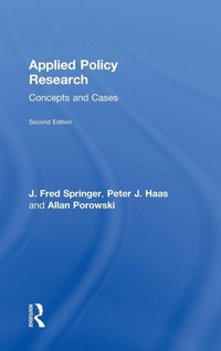 Enlarge image Cover: Applied Policy Research - Routledge