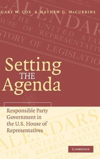 Enlarge image Cover: Setting the Agenda - Cambridge University Press