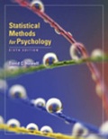 Cover: Statistical Methods for Psychology - Wadsworth Publishing Co Inc