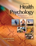 Cover: Health Psychology 6e - Wadsworth Publishing Co Inc