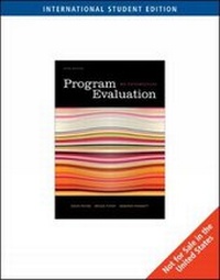 Enlarge image Cover: Program Evaluation - Brooks/Cole