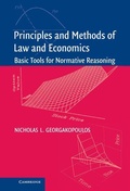 Cover: Principles and Methods of Law and Economics - Cambridge University Press