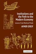 Cover: Institutions and the Path to the Modern Economy - Cambridge University Press