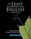 Cover: The Least You Should Know About English - Wadsworth Publishing Co Inc