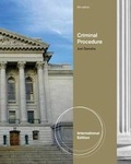 Cover: Criminal Procedure, International Edition - Wadsworth Publishing Co Inc