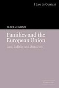 Cover: Families and the European Union - Cambridge University Press