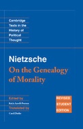 Cover: Nietzsche: 'On the Genealogy of Morality' and Other Writings Student Edition - Cambridge University Press