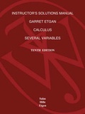 Cover: Calculus: Instructor's Solutions Manual - Wiley
