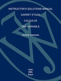Cover: Calculus: Instructor's Solutions Manual - Wiley