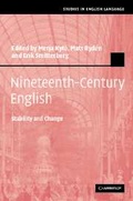 Cover: Nineteenth-Century English - Cambridge University Press