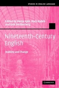Cover: Nineteenth-Century English - Cambridge University Press