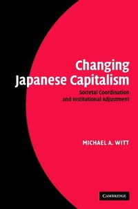 Enlarge image Cover: Changing Japanese Capitalism - Cambridge University Press