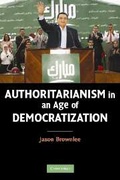 Cover: Authoritarianism in an Age of Democratization - Cambridge University Press