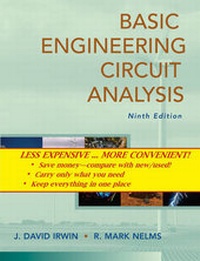 Enlarge image Cover: Basic Engineering Circuit Analysis - Wiley