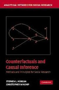 Enlarge image Cover: Counterfactuals and Causal Inference - Cambridge University Press