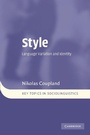 Cover: Style - Cambridge University Press