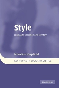 Enlarge image Cover: Style - Cambridge University Press