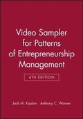 Cover: Patterns of Entrepreneurship Management - Wiley