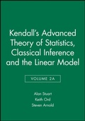 Cover: Kendall's Advanced Theory of Statistics, Classical Inference and the Linear Model - Wiley