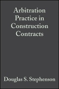 Cover: Arbitration Practice in Construction Contracts 5e - Wiley